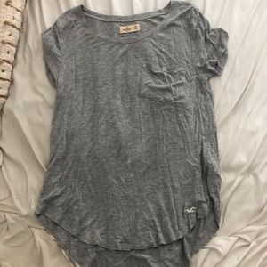 hollister grey shirt